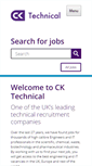 Mobile Screenshot of cktechnical.co.uk